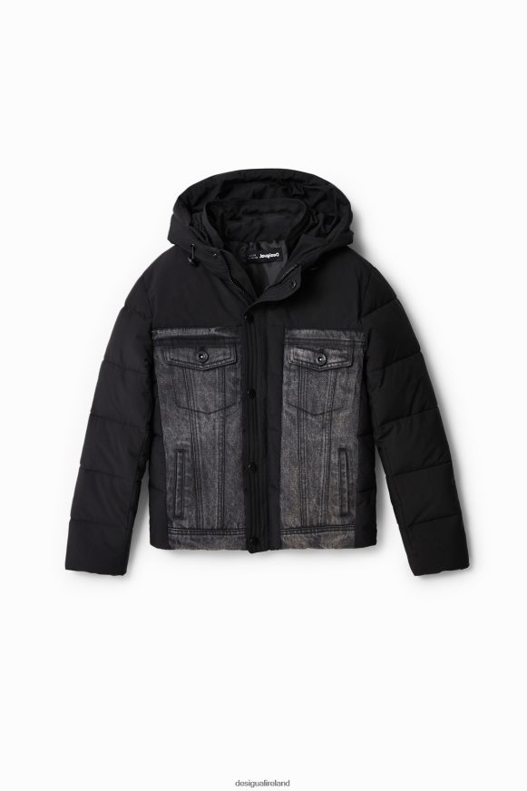 Desigual Boy Hybrid padded jacket Clothing PFVZ0B1872