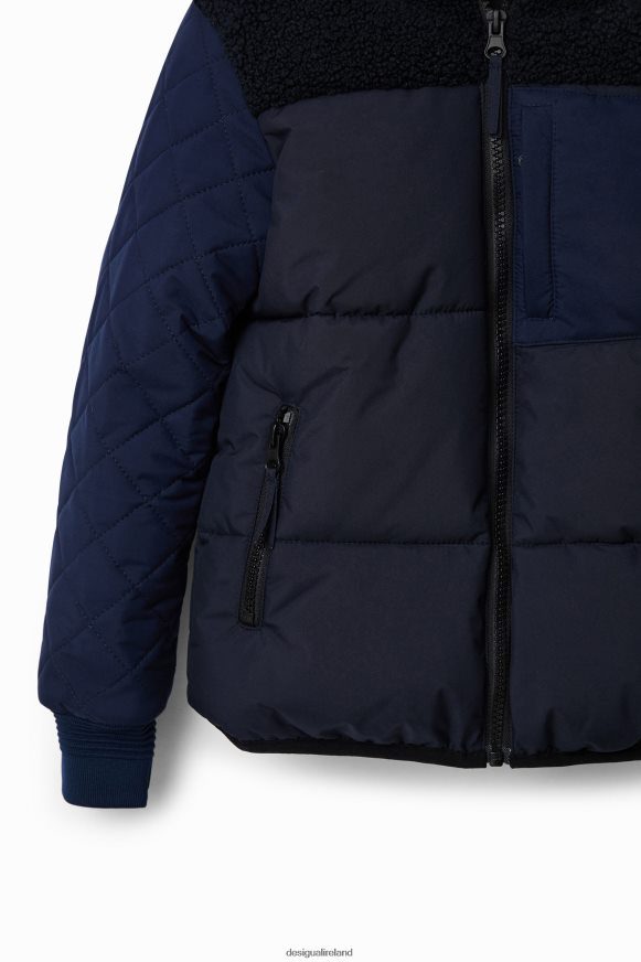 Desigual Boy Padded hooded jacket Clothing PFVZ0B1870