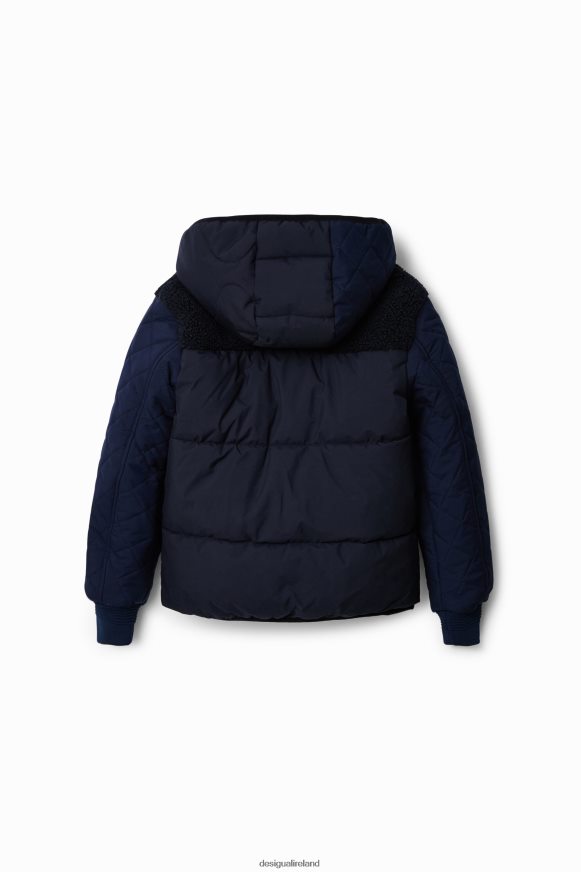 Desigual Boy Padded hooded jacket Clothing PFVZ0B1870