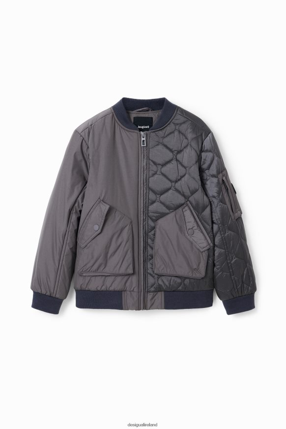 Desigual Boy Quilted patch jacket Clothing PFVZ0B1747
