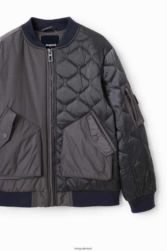 Desigual Boy Quilted patch jacket Clothing PFVZ0B1747