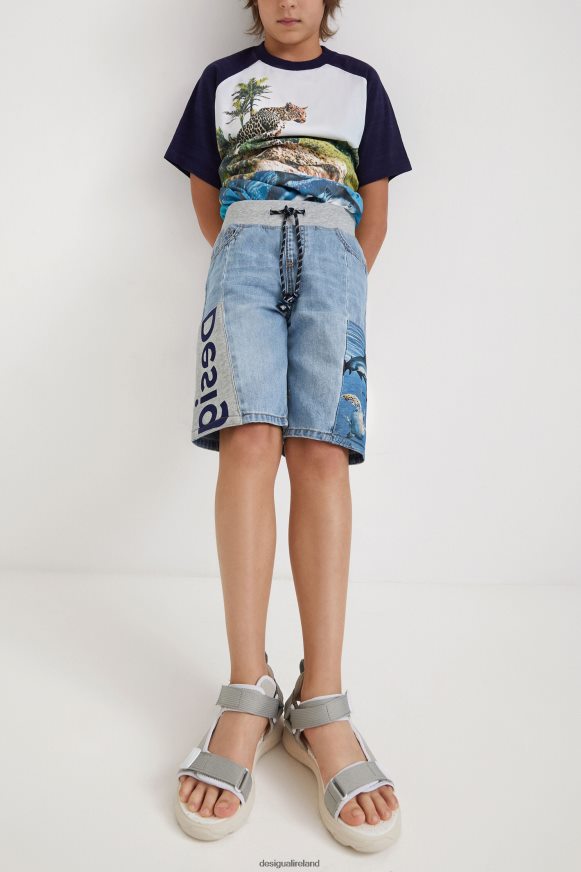 Desigual Boy Hybrid fish shorts Clothing PFVZ0B1757