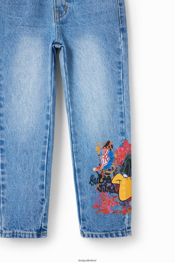 Desigual Boy Looney Tunes straight jeans Clothing PFVZ0B1719