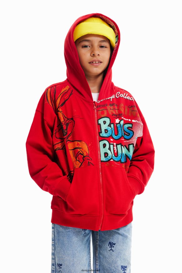 Desigual Boy Bugs Bunny hoodie Clothing PFVZ0B1785