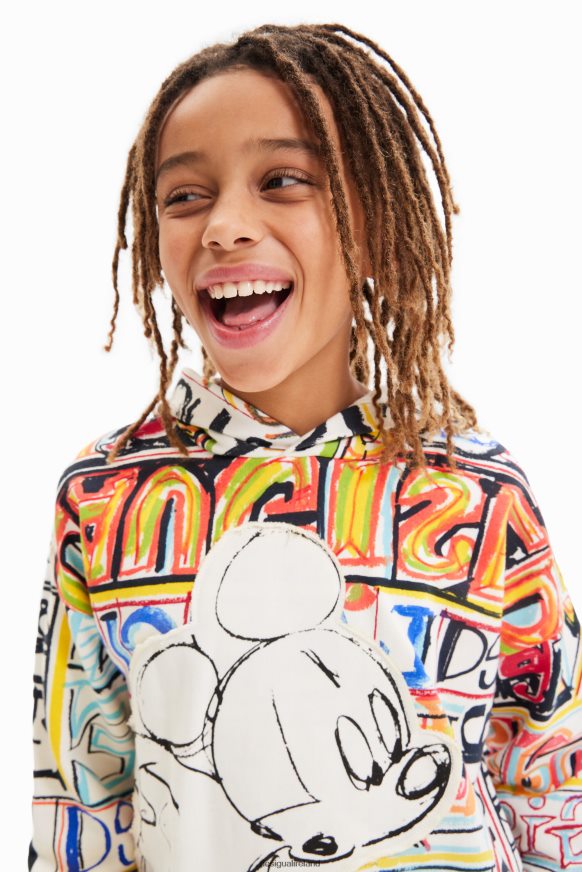 Desigual Boy Disney's Mickey Mouse oversize sweatshirt Clothing PFVZ0B1735