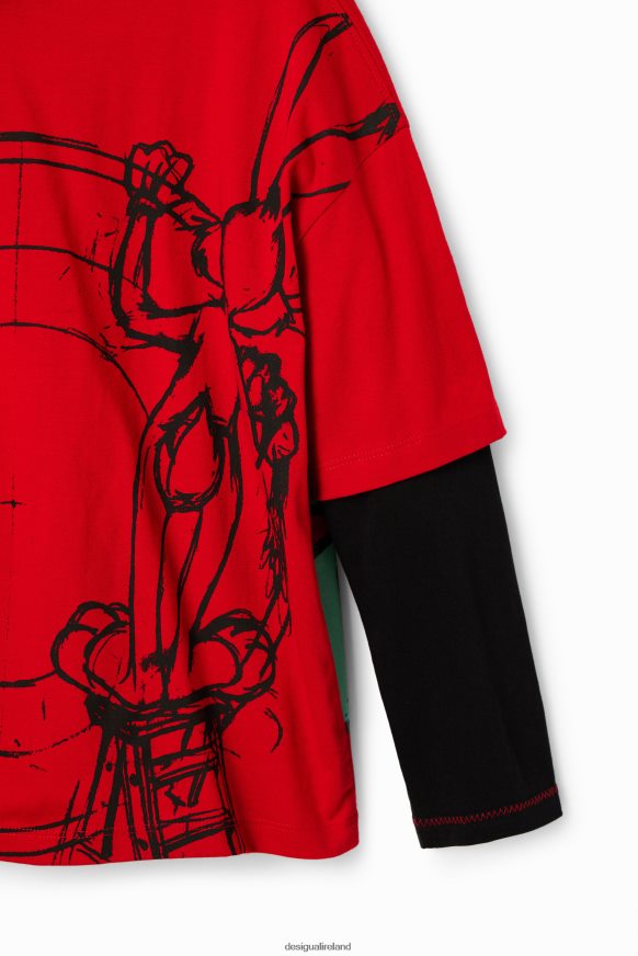 Desigual Boy Bugs Bunny double-sleeve T-shirt Clothing PFVZ0B1796