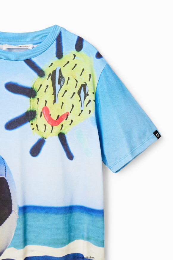 Desigual Boy Football photographic T-shirt Clothing PFVZ0B1809