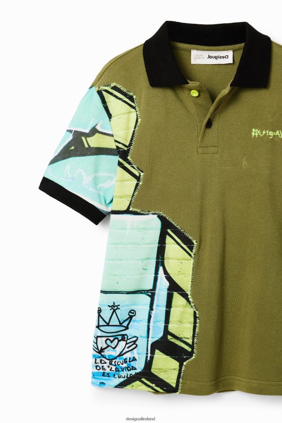 Desigual Boy Graffiti short-sleeve polo shirt Clothing PFVZ0B1795