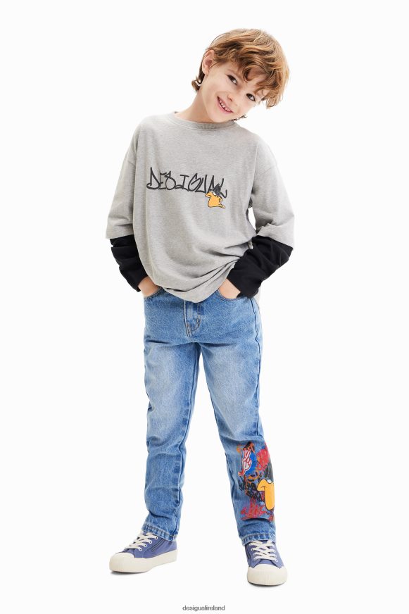 Desigual Boy Looney Tunes double-sleeve T-shirt Clothing PFVZ0B1741