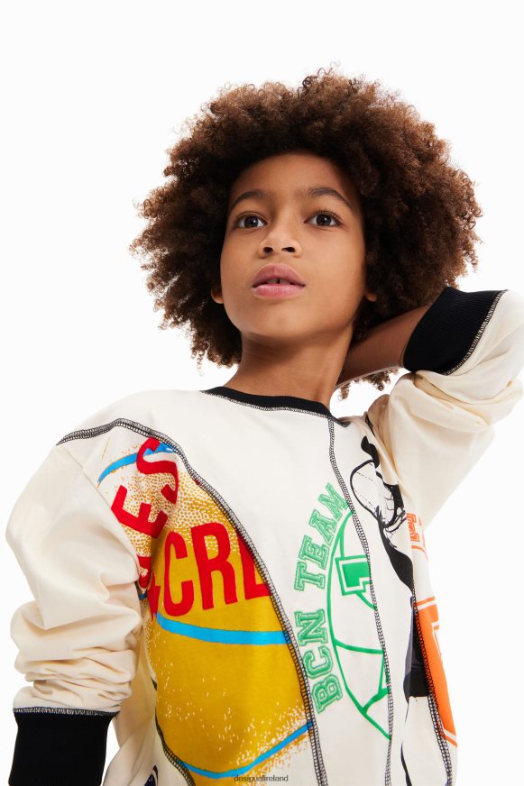 Desigual Boy Patchwork sport T-shirt Clothing PFVZ0B1778