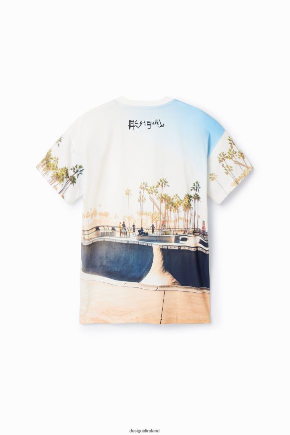 Desigual Boy Photographic skater T-shirt Clothing PFVZ0B1858