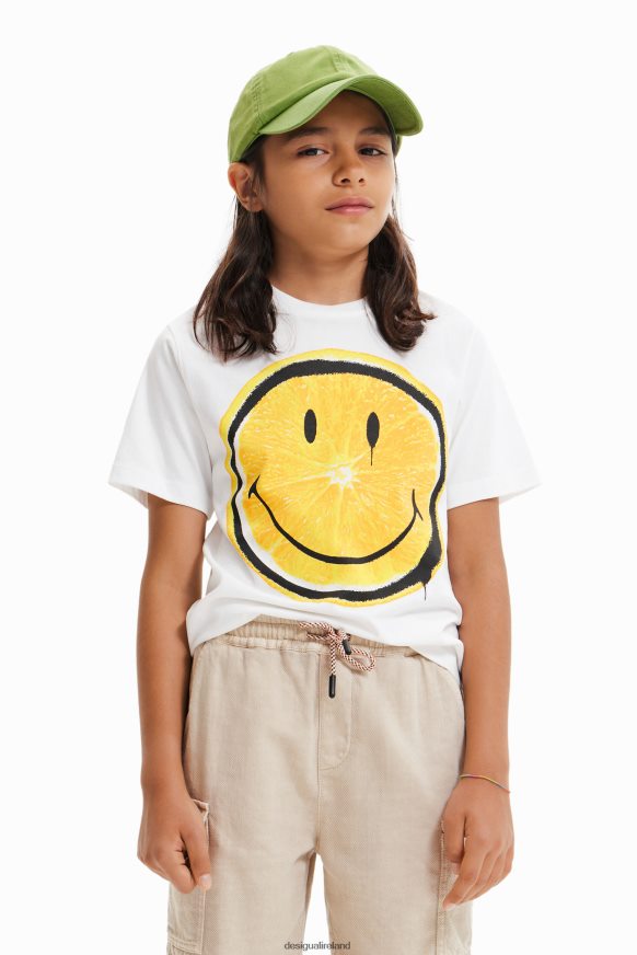 Desigual Boy Short-sleeve Smiley T-shirt Clothing PFVZ0B1782