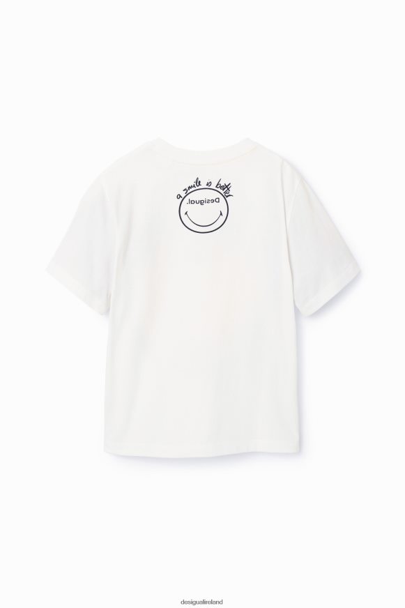 Desigual Boy Short-sleeve Smiley T-shirt Clothing PFVZ0B1782