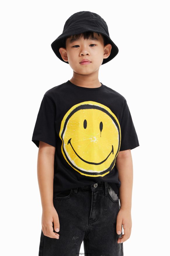 Desigual Boy Short-sleeve Smiley T-shirt Clothing PFVZ0B1831