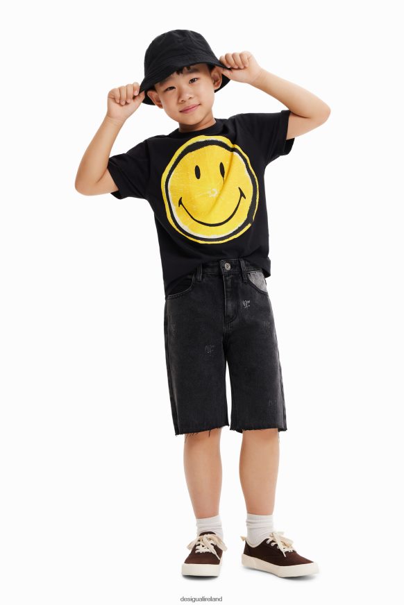 Desigual Boy Short-sleeve Smiley T-shirt Clothing PFVZ0B1831