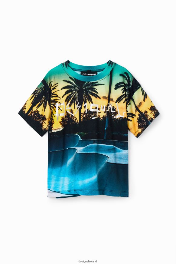 Desigual Boy Skate park glossy T-shirt Clothing PFVZ0B1794