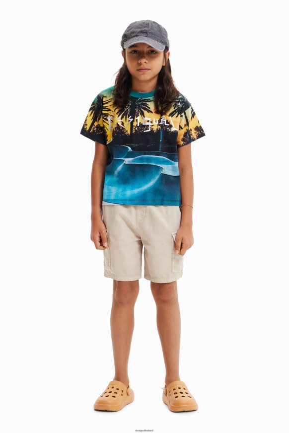 Desigual Boy Skate park glossy T-shirt Clothing PFVZ0B1794