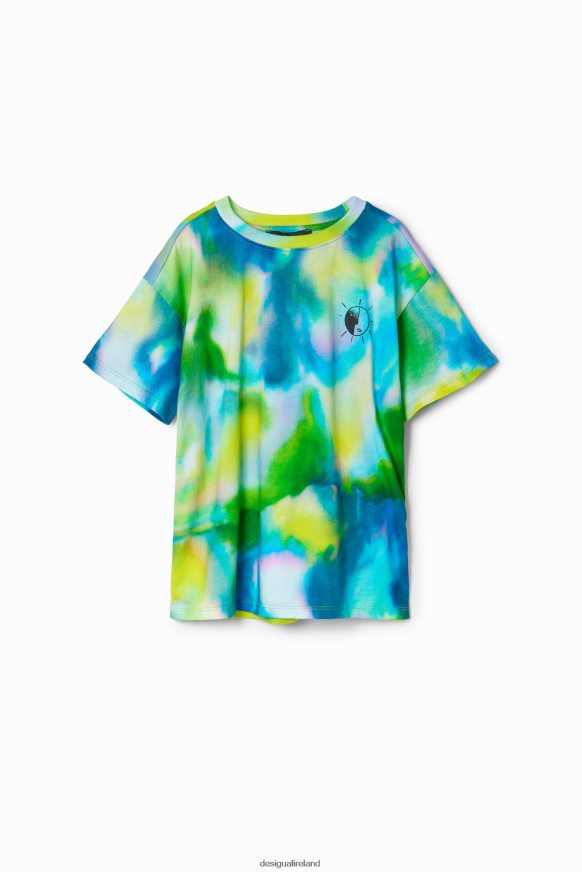 Desigual Boy Watercolour message T-shirt Clothing PFVZ0B1720