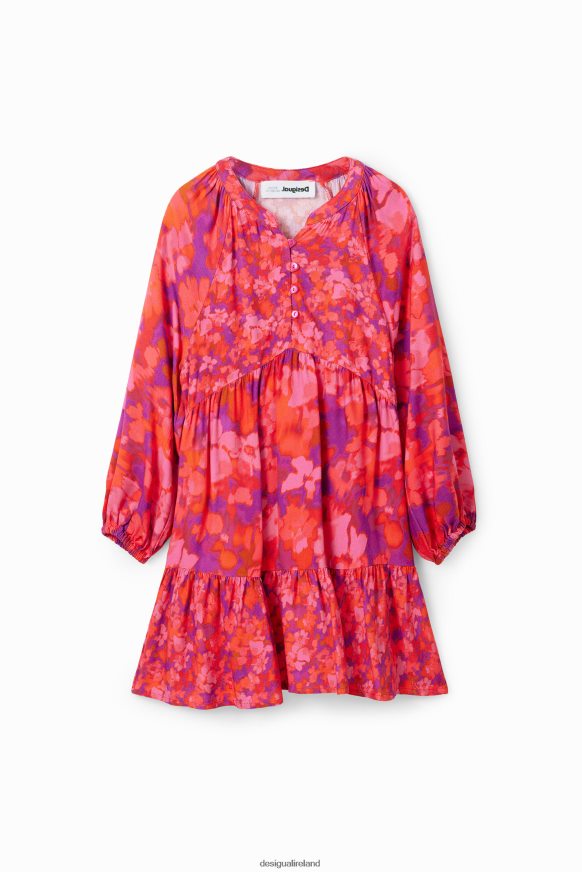 Desigual Girl Floral print dress Clothing PFVZ0B1732