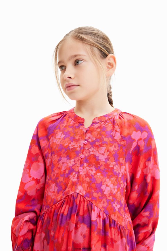 Desigual Girl Floral print dress Clothing PFVZ0B1732