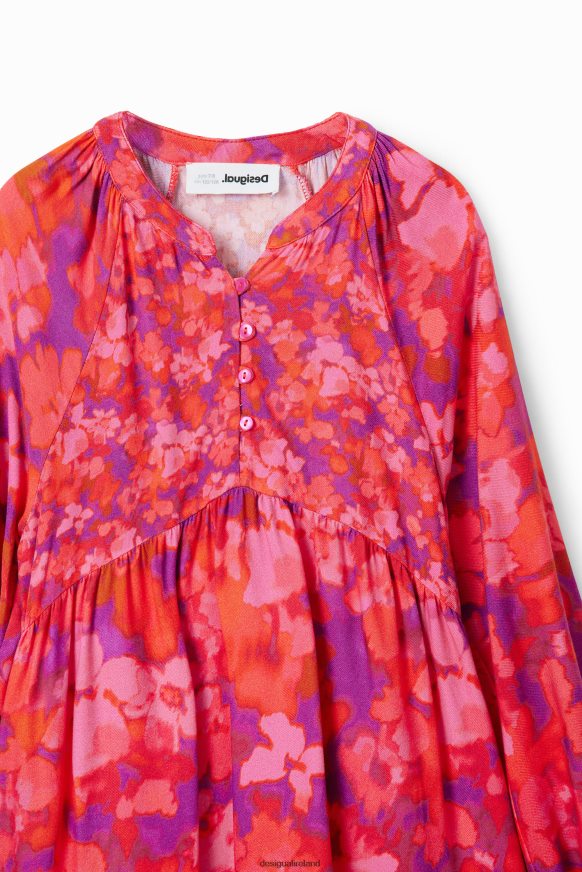 Desigual Girl Floral print dress Clothing PFVZ0B1732
