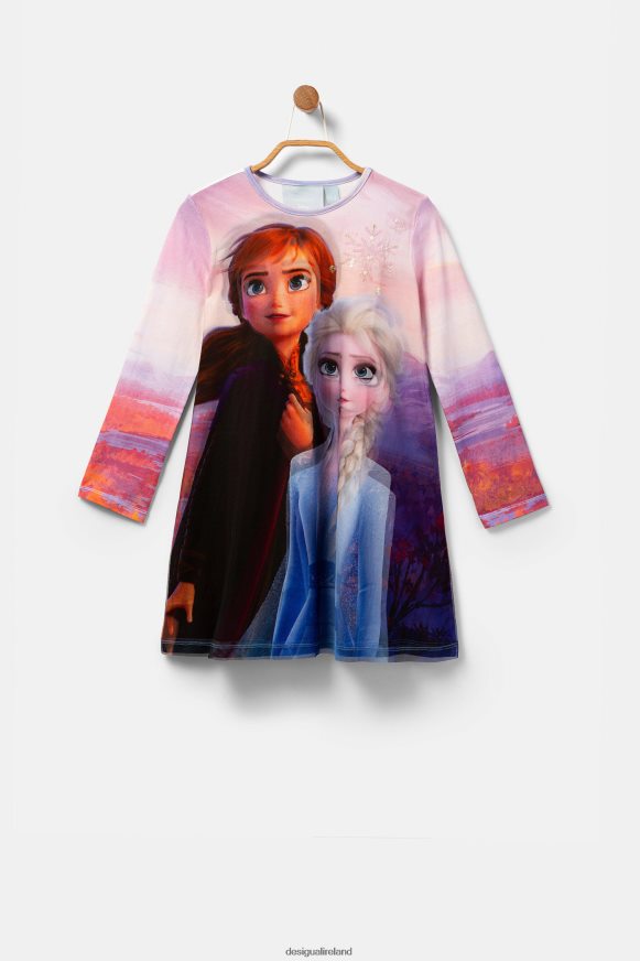 Desigual Girl Frozen dress flared Clothing PFVZ0B1838