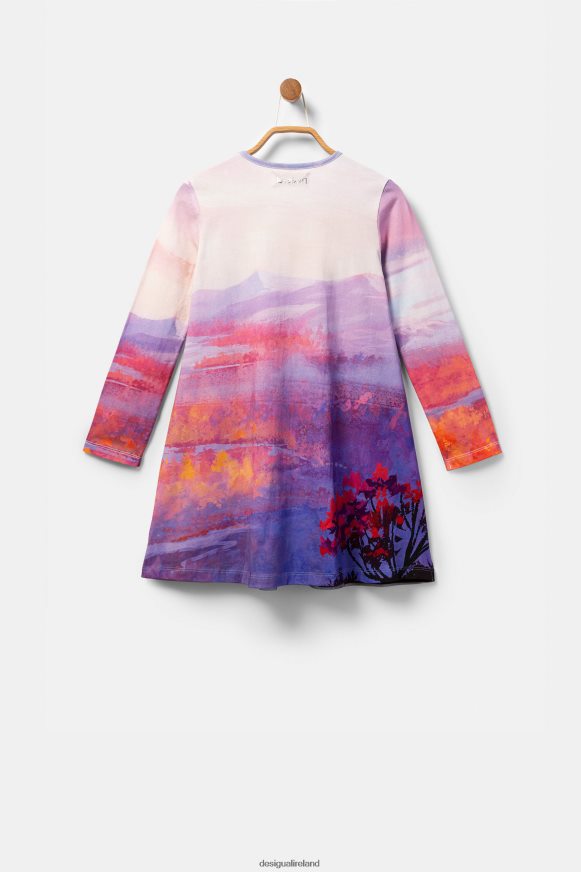 Desigual Girl Frozen dress flared Clothing PFVZ0B1838