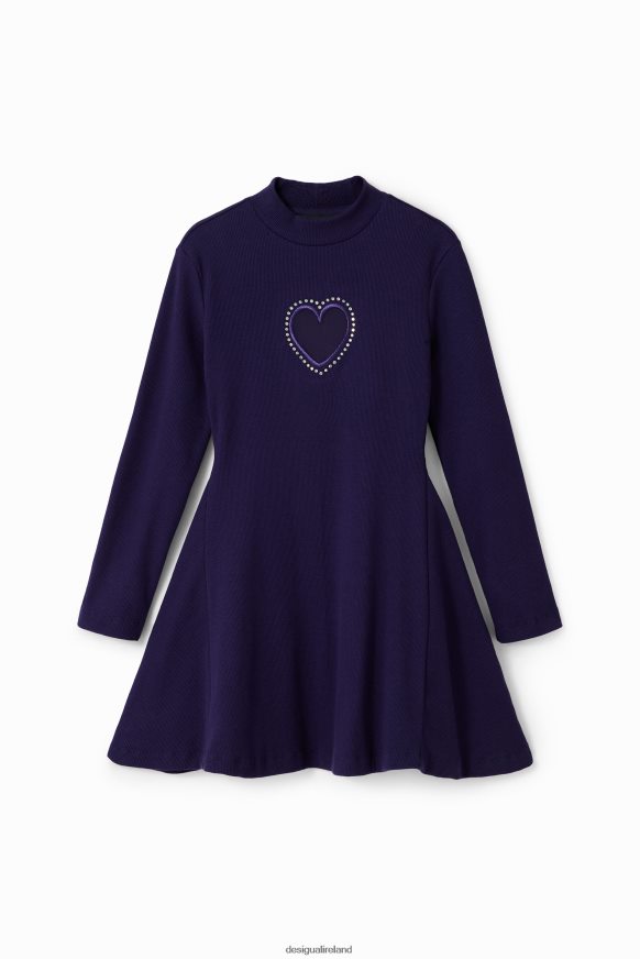 Desigual Girl Heart cut-out dress Clothing PFVZ0B1731