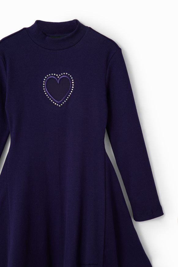 Desigual Girl Heart cut-out dress Clothing PFVZ0B1731
