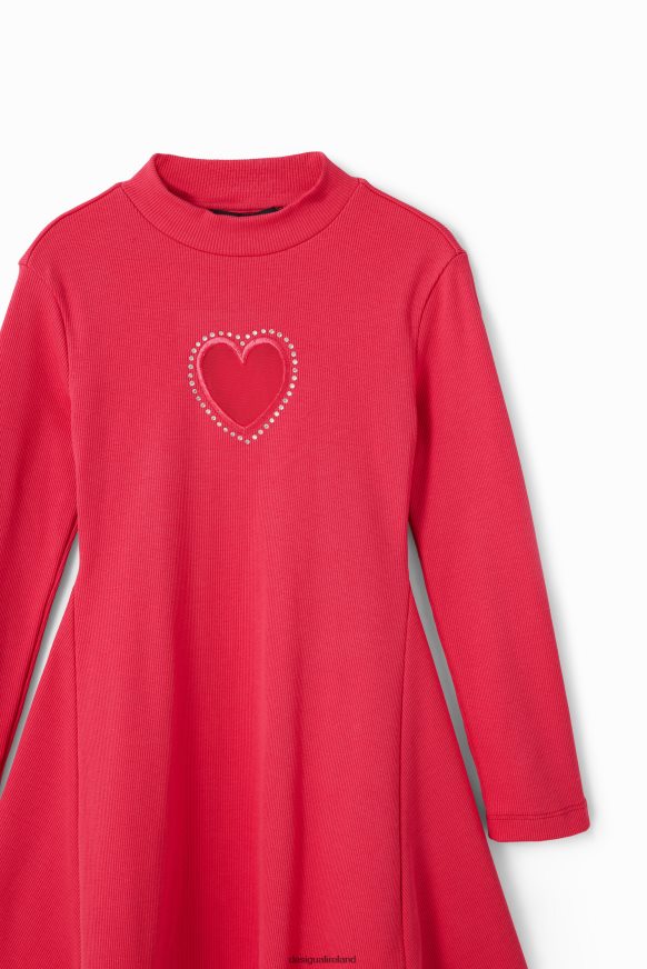 Desigual Girl Heart cut-out dress Clothing PFVZ0B1738