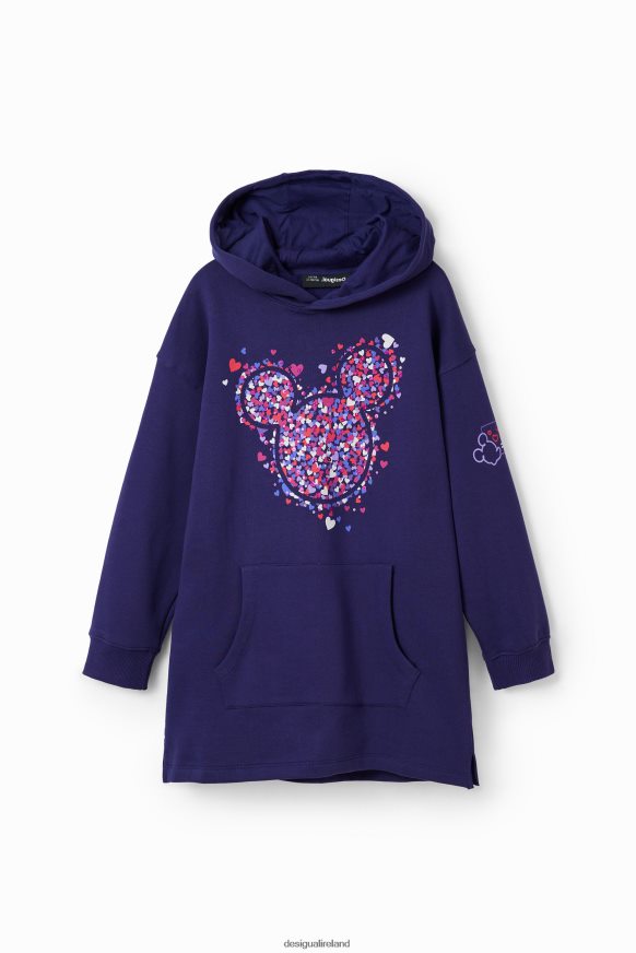 Desigual Girl Mickey Mouse sweatshirt dress Clothing PFVZ0B1707