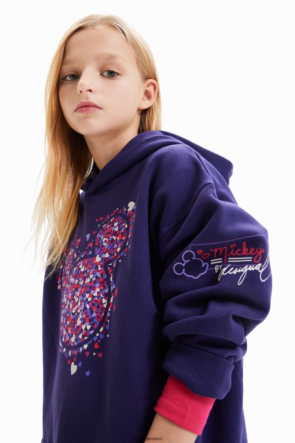 Desigual Girl Mickey Mouse sweatshirt dress Clothing PFVZ0B1707