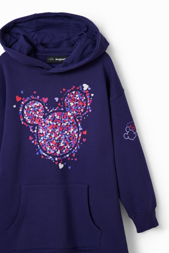Desigual Girl Mickey Mouse sweatshirt dress Clothing PFVZ0B1707