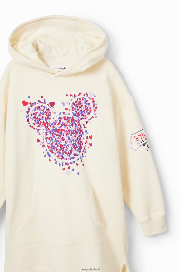 Desigual Girl Mickey Mouse sweatshirt dress Clothing PFVZ0B1721