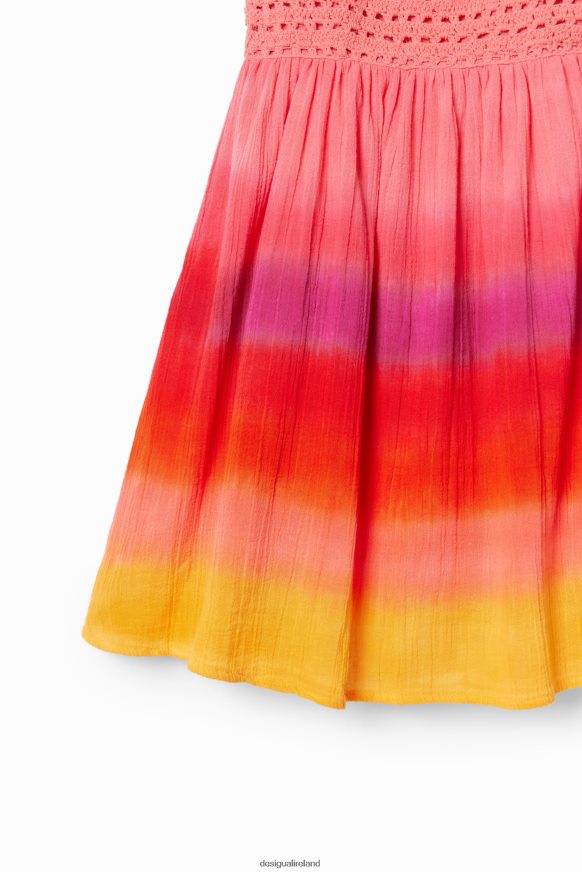 Desigual Girl Multicolour crochet dress Clothing PFVZ0B1734