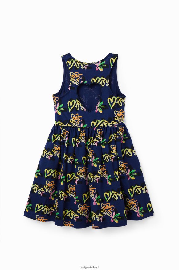 Desigual Girl Sleeveless Love dress Clothing PFVZ0B1818