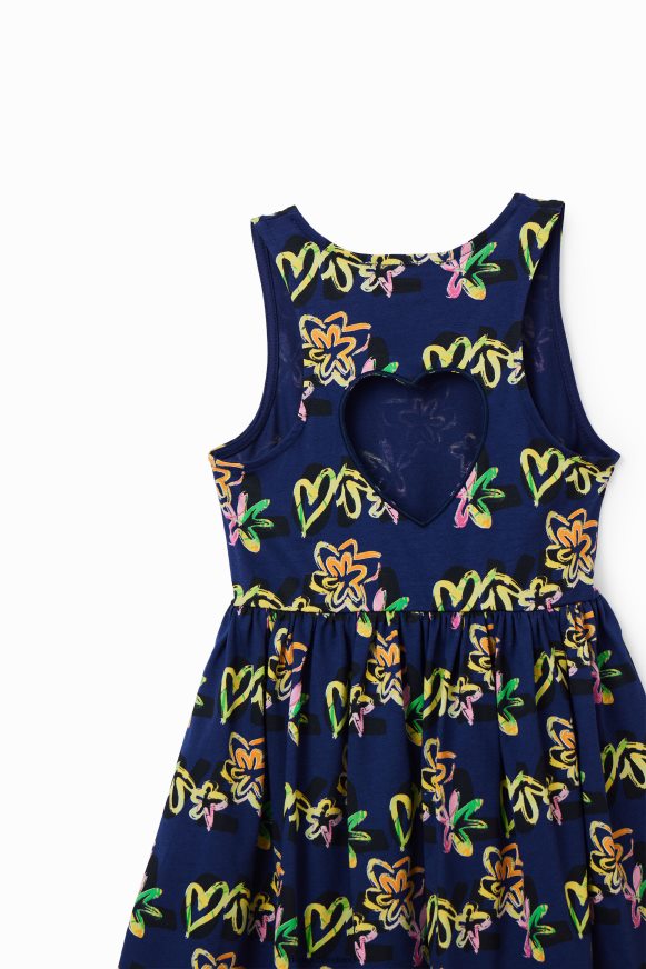 Desigual Girl Sleeveless Love dress Clothing PFVZ0B1818