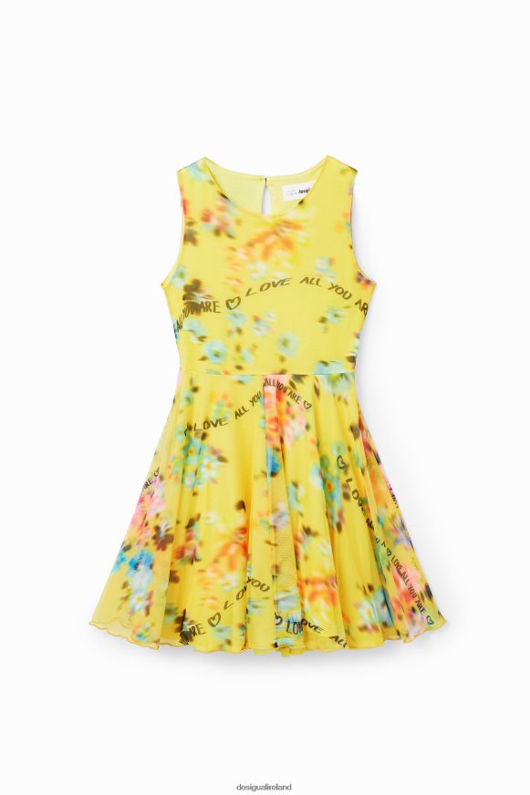 Desigual Girl Sleeveless out-of-focus dress Clothing PFVZ0B1153