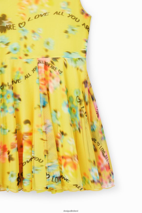 Desigual Girl Sleeveless out-of-focus dress Clothing PFVZ0B1153