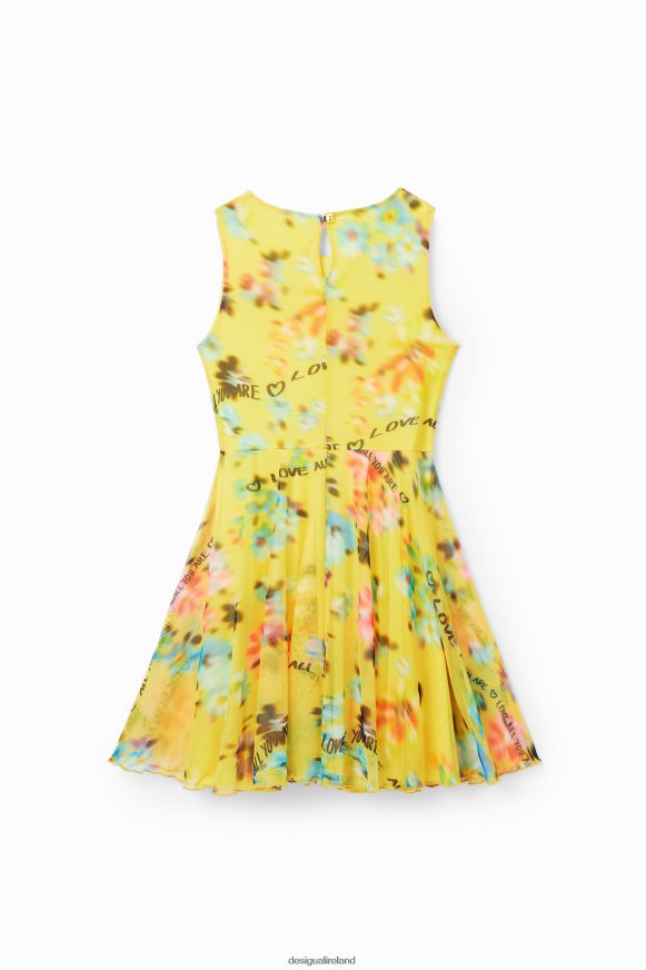Desigual Girl Sleeveless out-of-focus dress Clothing PFVZ0B1153