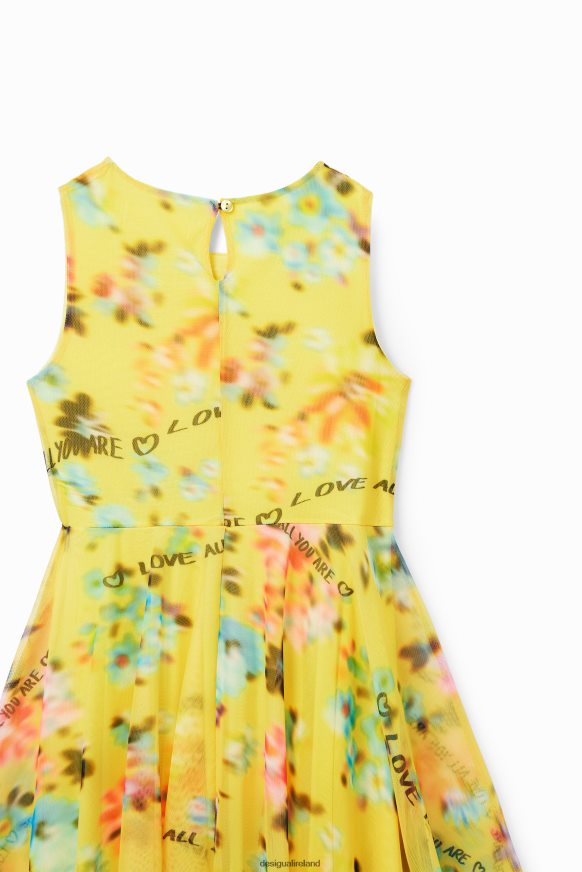 Desigual Girl Sleeveless out-of-focus dress Clothing PFVZ0B1153