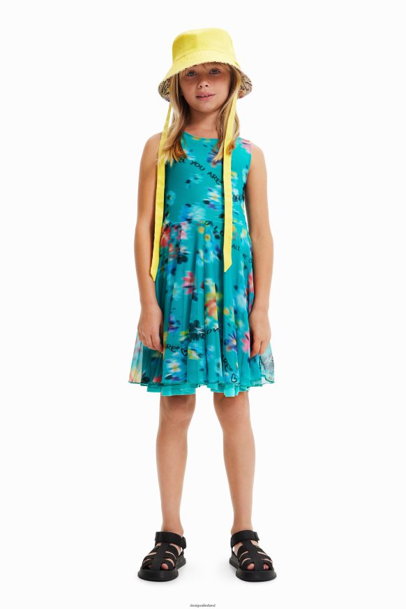 Desigual Girl Sleeveless out-of-focus dress Clothing PFVZ0B1791
