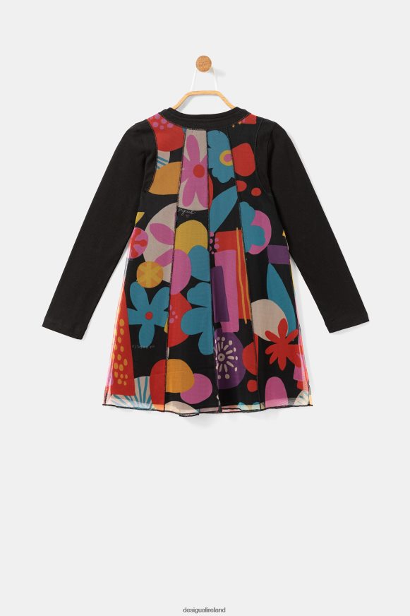 Desigual Girl Tulle print dress Clothing PFVZ0B1760