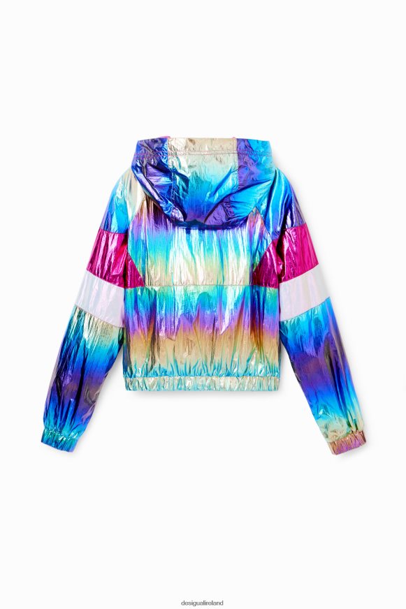 Desigual Girl Iridescent raincoat Clothing PFVZ0B1699