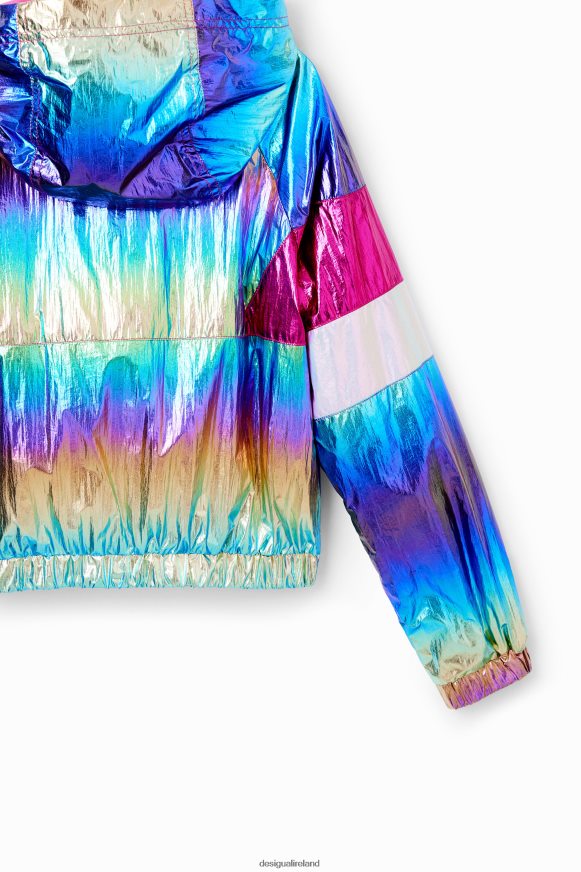 Desigual Girl Iridescent raincoat Clothing PFVZ0B1699