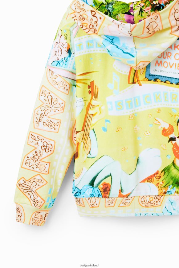 Desigual Girl Oversize Bugs Bunny sweatshirt Clothing PFVZ0B1158