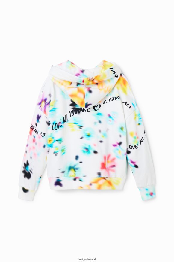 Desigual Girl Oversize out-of-focus sweatshirt Clothing PFVZ0B1869