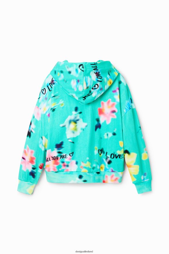 Desigual Girl Oversize out-of-focus sweatshirt Clothing PFVZ0B1891