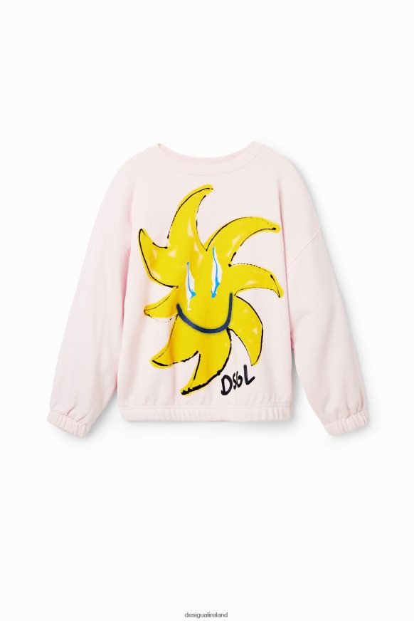 Desigual Girl Sun sweatshirt Clothing PFVZ0B1793