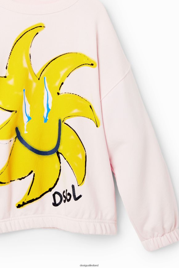 Desigual Girl Sun sweatshirt Clothing PFVZ0B1793